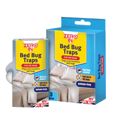 Zero in Bed Bug Traps